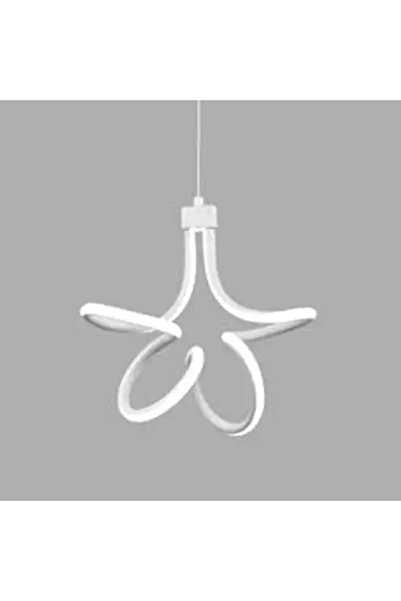 LED CONCEPT LED chandelier with 3 types of light, white, asymmetrical, 30W, 22x22x50cm