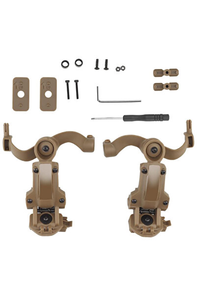 choice2 طقم حامل سماعة رأس للرماية الصحراوية، محول سكة خوذة ARC لخوذات OPS Co...