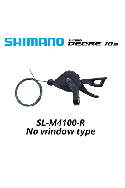 Choice SL-M4100 بدون نوافذ Shimano Deore M4100 1x10S RAPIDFIRE PLUS ذراع ناقل...