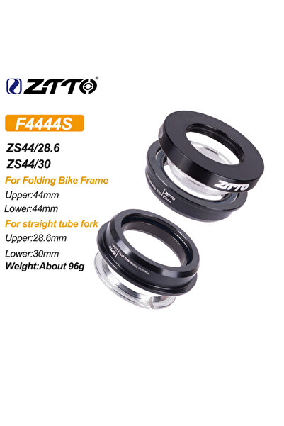 Choice سماعة رأس دراجة جبلية F4444S ZTTO CNC بمقاس 1 1/8 بوصة - 1 1/2 بوصة، م...