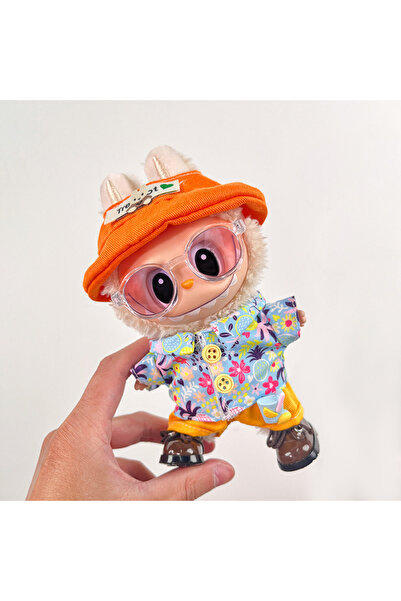 Choice لا توجد ملابس للدمى فقط مقاس L - 15 لملابس لابوبو 17 سم قلادة لعبة لاب...