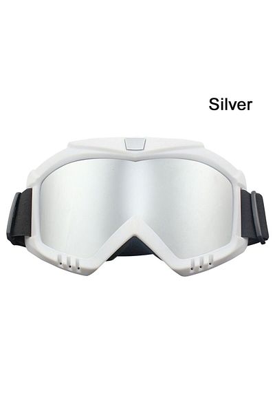 Choice silver Skiing Glasses Goggles Outdoor Sports Windproof Kids Eyewear Glasses Ski Goggles Moto Cycling