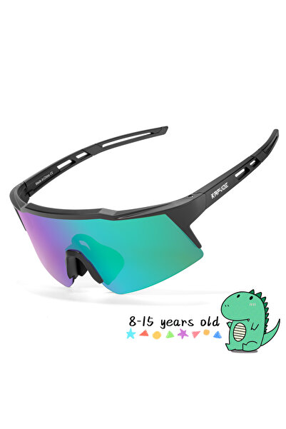 KAPVOE 3 عدسات 03 نظارات شمسية رياضية للأطفال فوتوكروميكية نظارات ركوب الدراج...