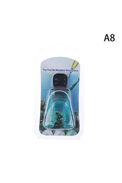 choice2 A8 Silicone Snorkel Diving Mouthpiece Scuba Moldable Bite Mouthpiece ...