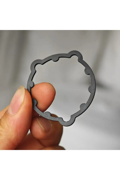 Choice غسالة كرنك من سبائك الألومنيوم 7075-T6 بسمك 2 مم، سمك 0.5/1/2 مم، مناس...