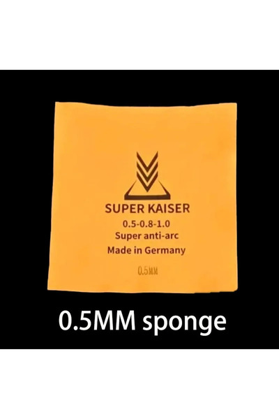 Choice إسفنجة تنس الطاولة الألمانية فائقة النحافة 0.5 مم 0.5/0.8/1.0 مم إسفنج...