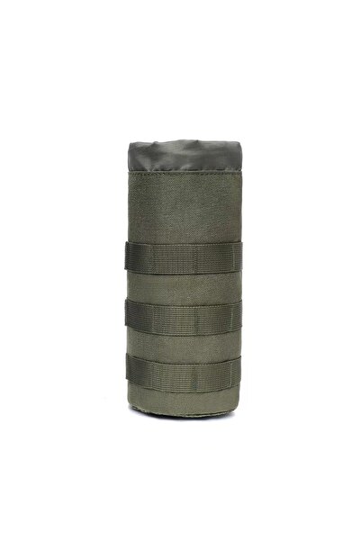 Choice حقيبة زجاجات مياه رياضية خضراء مطورة، حامل زجاجات مياه تكتيكي برباط، ل...