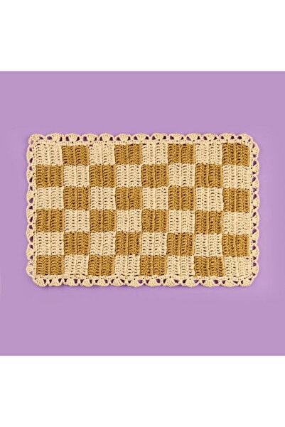 Evidea Μαλακό Στρώμα Σουπλά - Μπεζ / Καφέ - 30x45 cm