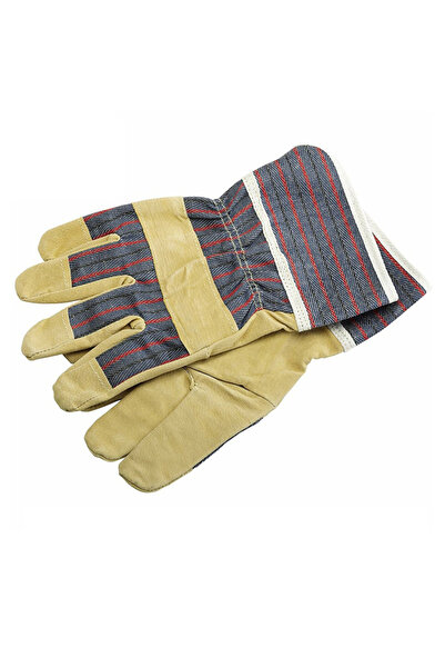 Choice قفازات جلدية للعمل متعددة الأغراض آمنة مكونة من زوجين مع بطانة خفيفة ا...