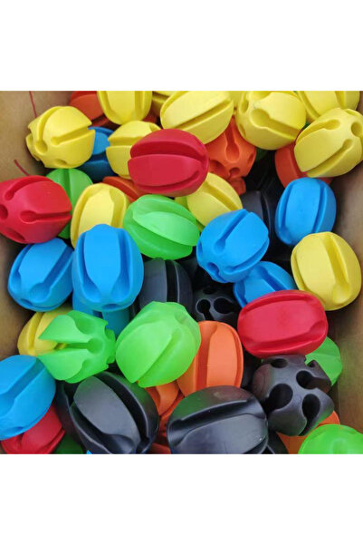 Choice 6 قطع بألوان عشوائية، 6 قطع من مشبك صنارة الصيد المصنوع من السيليكون م...