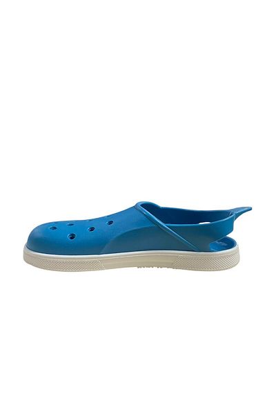BOATILUS Children's Blue-White Cloggy-F Sandals Cloggy-F 19