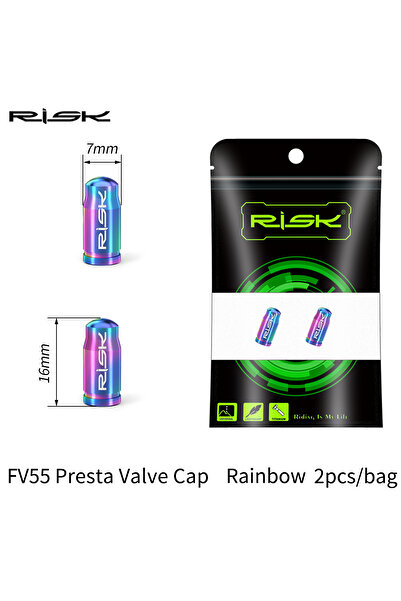 Choice غطاء صمام FV CL Risk MTB Road Bike Presta Schrader مقاوم للماء والغبار...