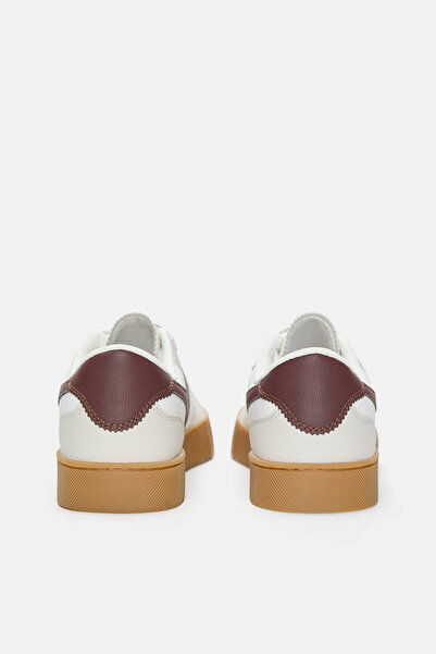 Pull & Bear Retro kalın tabanlı spor ayakkabı