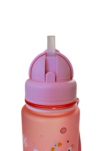 ZUZUNGA Cute Bear Printed Pirate Themed 400 ml Water Bottle / Flask