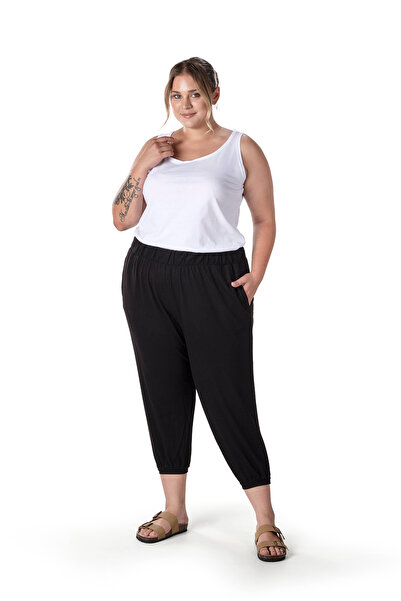 Stil Diva Büyük Beden Sıfır Kol Basic Atlet 1097164