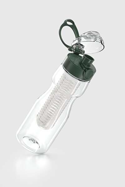 Renga زجاجة ساجا للتخلص من السموم سعة 730 مل من ترايتان مع مصفاة 911006 باللون الأخضر