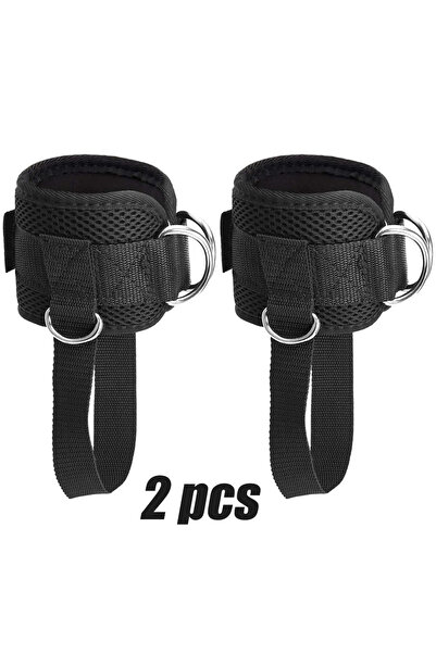 Choice 2Pcs 1/2Pcs New Ankle Straps for Cable Machines Kickbacks - Adjustable Comfort Ankle Cable Attachmen