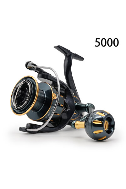 Choice1 بكرات دوارة 5000 روبلينوس ES، أقصى قوة سحب 33 رطل، 5+1 BB محمية، نسبة...