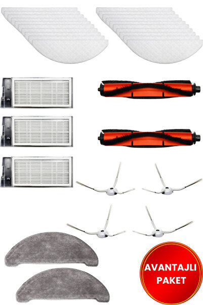 Roidmi Eve Plus Robot Süpürge Orijinal Yedek Parça Paketi
