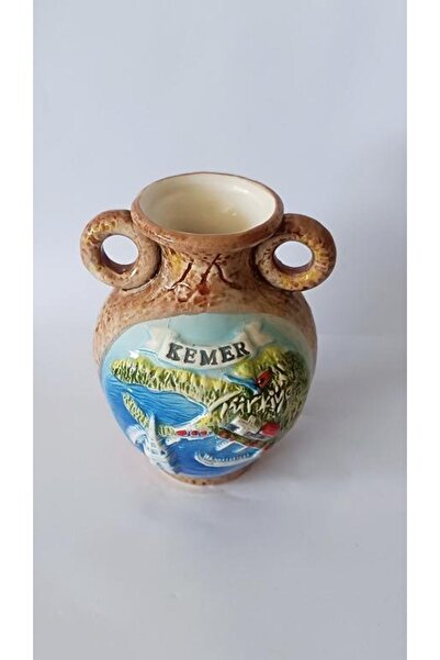 Hd Marketim Vază din faianță Decor autentic pentru casă Ornament de masă pent...