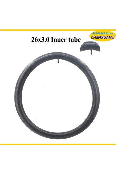 Choice أنبوب داخلي للدراجة مقاس 26 × 3.0 بوصة، أنبوب داخلي من مادة البوتيل للدراجات الهوائية، مناسب للدراجات الثلجية