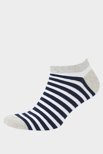 DeFacto Men's 5-Piece Cotton Booties Socks F5279Axns