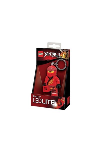 LEGO Keychain with Flashlight, Ninjago Kai, 9 cm