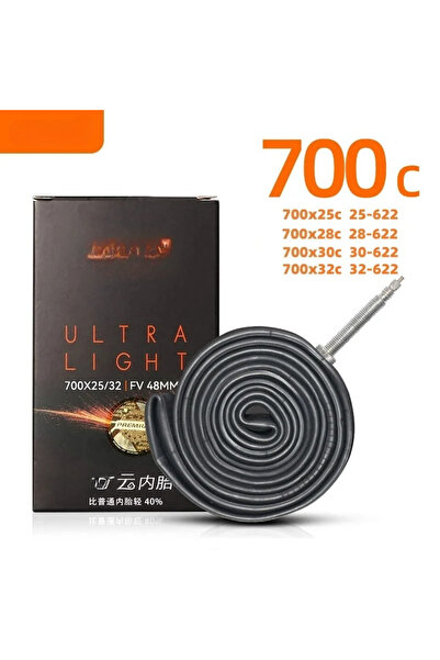 Choice صمام بريستا 700c 48 مم 700X25-32C CST أنبوب داخلي خفيف الوزن للغاية، أ...