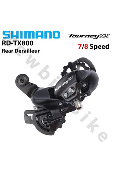 Choice RD-TX800 SHIMANO TOURNEY RD-TX800 Rear Derailleur 7/8-Speed for MTB Mountain Bike Bicycle Compatible