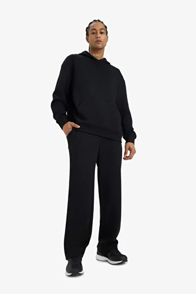 DeFacto Boxy Fit Hooded Jacquard Sweatshirt E9308Ax25Au