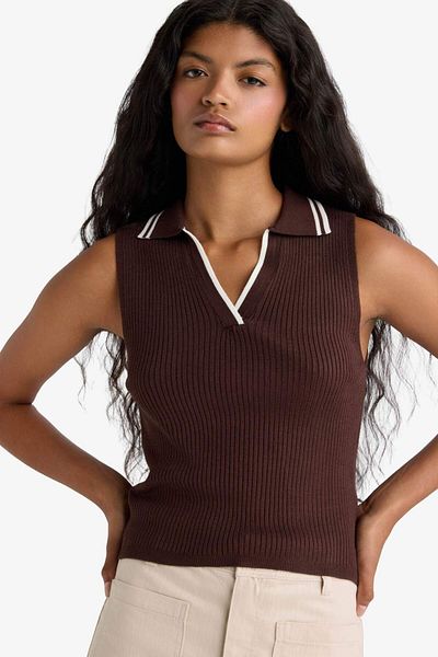 DeFacto Fitted Polo Neck Knitwear Undershirt F7770Ax25Au