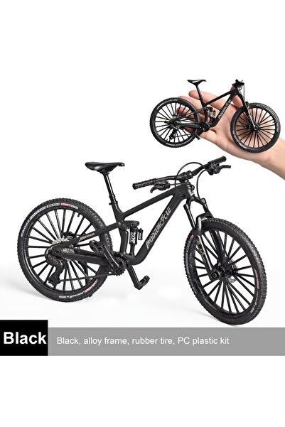 Choice لعبة نموذج دراجة طريق سوداء بمقياس 1:6، مناسبة للديكور المنزلي، لوحة ن...