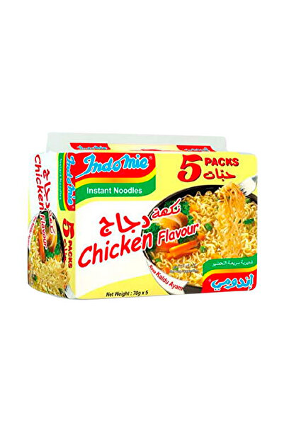 İndomie Instant Noodles Chicken Flavor, 70g x 5