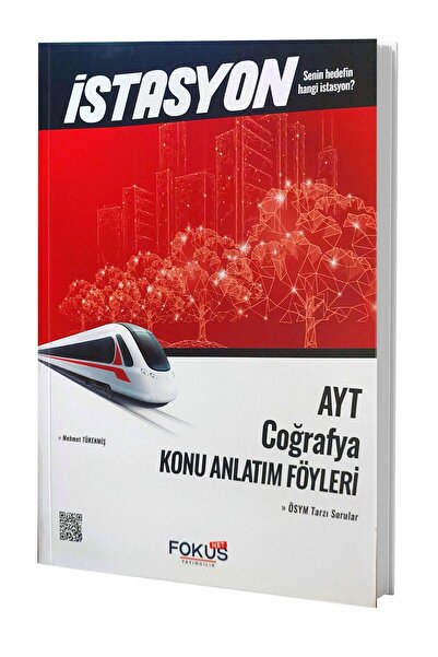 Harika Kitap İSTASYON - AYT COĞRAFYA - Konu Anlatım Föyleri - 240 Sayfa