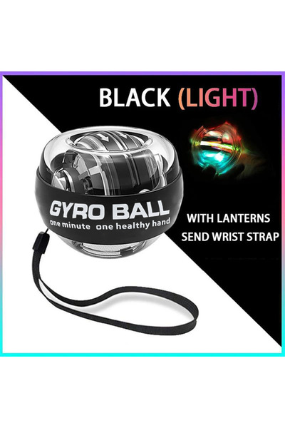 Choice platinum with led LED Wrist Ball Power Trainer Ball Auto-Start Gyroscopic Arm Hand Forearm Exerciser