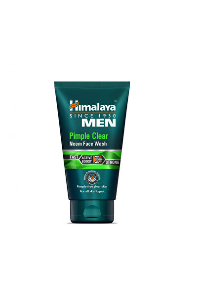 Himalaya غسول الوجه بخلاصة النيم لإزالة البثور للرجال، 100 مل