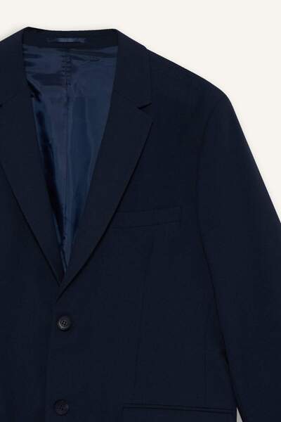 DeFacto Slim Fit Slim Fit Twill Blazer Jacket F7232Ax25Au