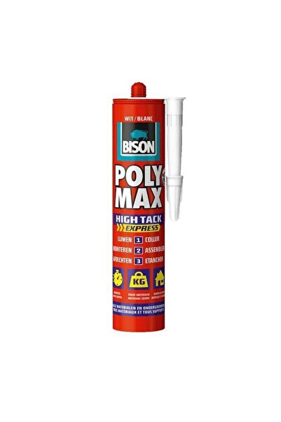 Bison - Polimer MS alb Poly Max High Tack Express 425 g [428980]