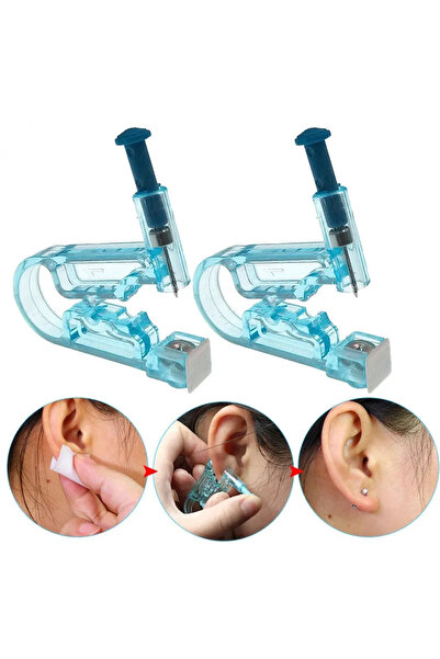 Rupen Kraft 4 Adet Kulak Delme Aparatı Kulak Delme Tabancası (Piercing Delim)