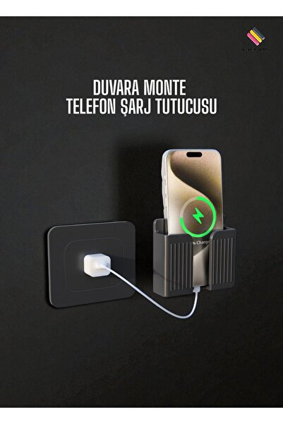 a life in games Duvara Monte Telefon Şarj Tutucusu Tüm Modeller ile Uyumlu Te...