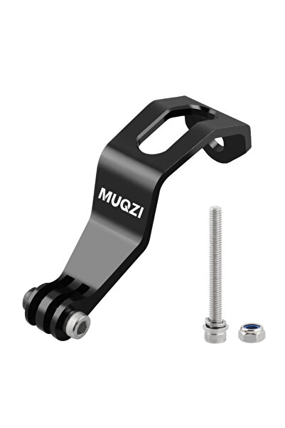 Choice حامل مصباح أمامي أسود من MUQZI، حامل تثبيت شوكة الدراجة، حامل فتحة الم...