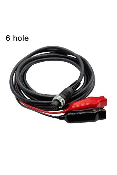 Choice كابل طاقة بستة فتحات لبكرة الصيد الكهربائية من شيمانو، سلك طاقة من الس...