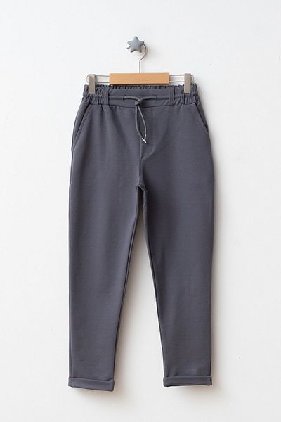 Beniizle Unisex Belted Double Leg Children's Sweatpants