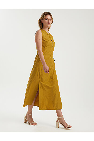 BGN workshop FERMUAR DETAYLI MAXI ELBISE