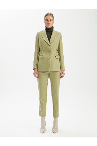 BGN workshop Jachetă din viscoză cu detaliu de cataramă metalică