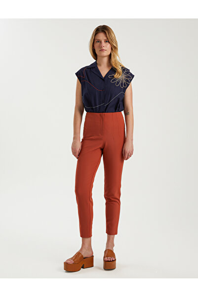 BGN workshop PENS DETAILLED talie înaltă PANTALONI