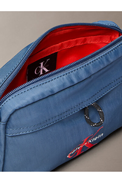 Calvin Klein Men Moonlit Ocean Water Repellent Twill Crossbody Camera Bag