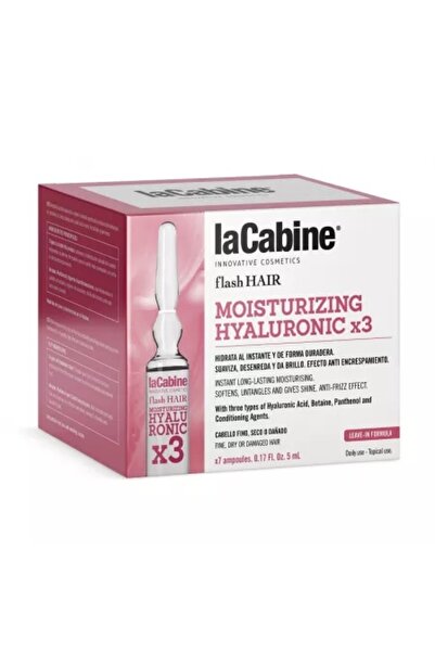LaCabine Fiole Flash Hair Hidratant Hialuronic La Cabine, 7 fiole x 5 ml
