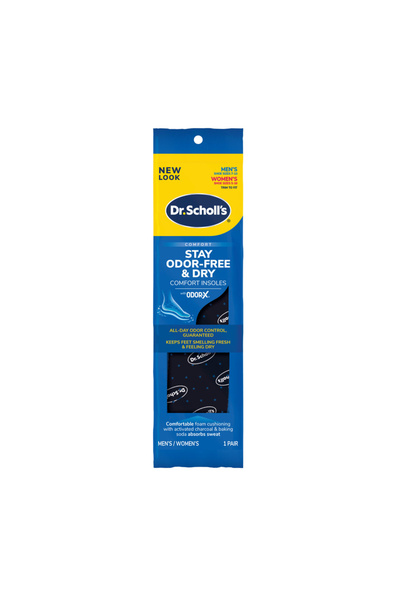Scholl Dr. Scholl's Stay Odor-Free and Dry Comfort Insoles