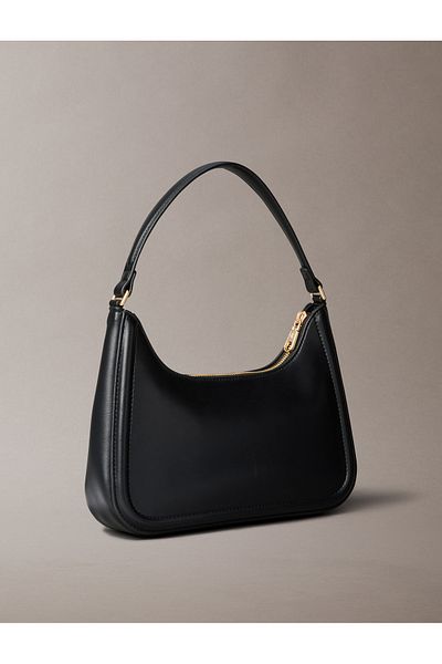 Calvin Klein Calvin Klein Women Black Bold Embossed Monogram Logo Shoulder Bag